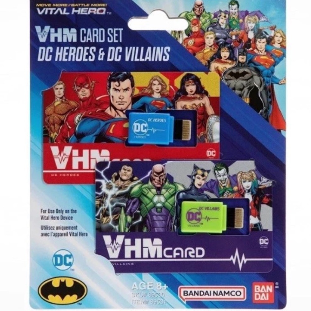 Vital Hero Memory Card Pack - DC Characters